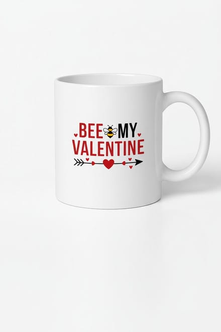 Valentijn Mok Bee My Valentine | Bij Design | Romantisch Cadeau