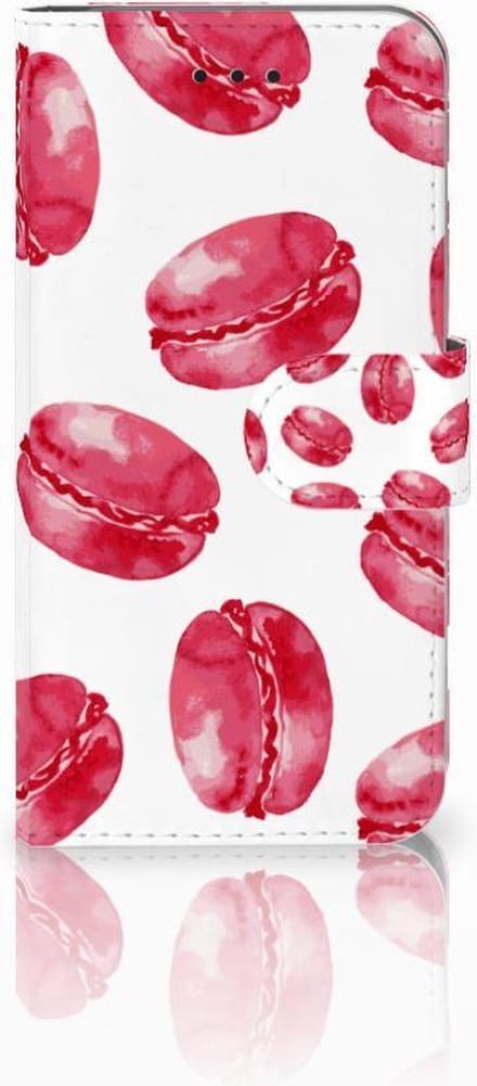 Apple iPhone X | Xs Book Cover Pink Macarons