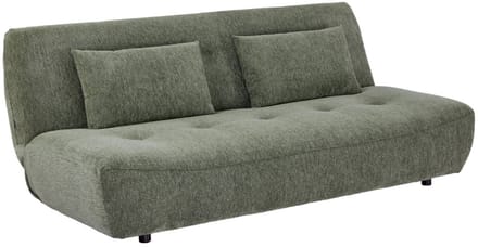 sweeek - 3-zits slaapbank van chenille stof - klik