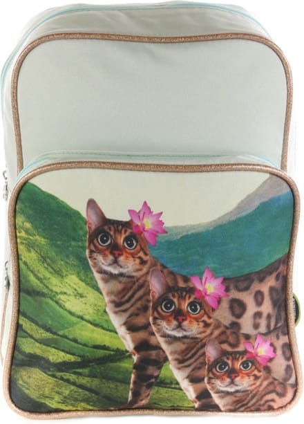 Kunstboer Rugzak Hawaii katten poes