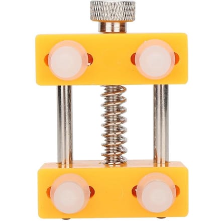Support d'ouverture de boîtier de montre Outil de réparation Horloger Kit de remplacement Ouvreur (Bleu) yellow