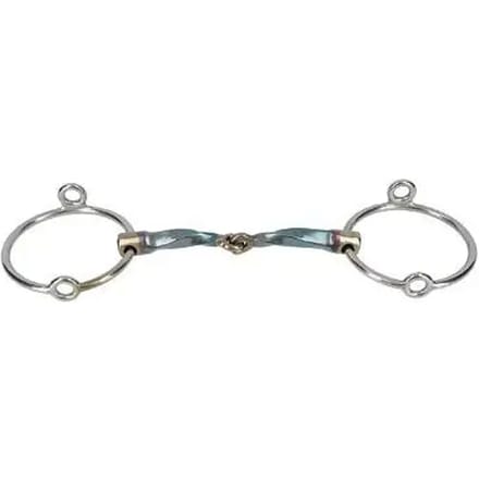 Enkel paard bit Trust Sweet Iron Slow twist locked