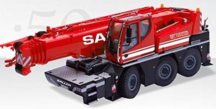 Mobiele Telescoopkraan 3 Assen Schaalmodel 1:50