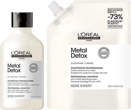 L'Oréal Professionnel - Metal Detox Shampoo Refill Set- 300+500ml