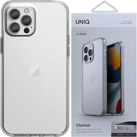 UNIQ - hoesje - Clarion iPhone - 13 - Pro - Max - 6.7 - transparant/lucent - helder