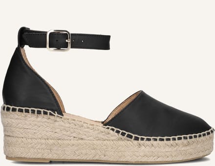 AYANA Yu689 Espadrilles - Dames - Zwart - Maat 38