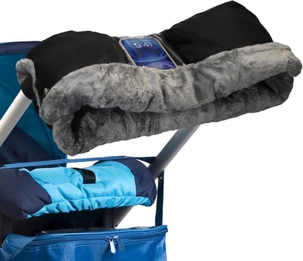 Waterdichte en Winddichte Kinderwagen Handwarmer met Zachte Fleece Voering