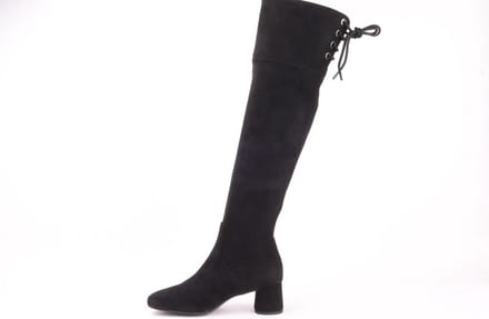 Pedro Miralles Dames Laars Lang | Zwart | Maat: 39