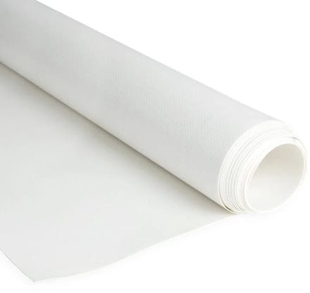 Afdekzeilwinkel - Pvc zeildoek - 430gr Wit 9003 Glans - per meter of rol