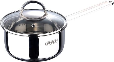 Pyrex Sauspan met Deksel - Ø16 cm - 1.35L -