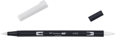 Tombow Brush pen - ABT N95 - Dual Brushpen - Cool gray 1 - Grijs