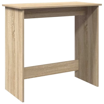 vidaXL - Bureau - 80x40x75 - cm - bewerkt - hout - sonoma - eikenkleurig