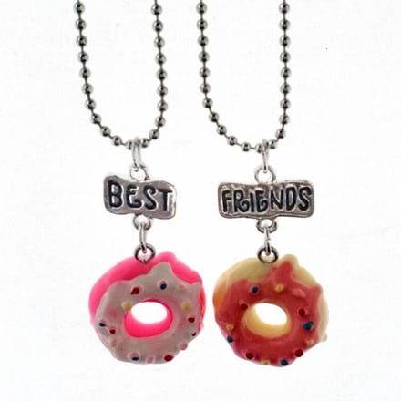 Fako Bijoux® - Vriendschapsketting - BFF Ketting - Donuts - Best Friends