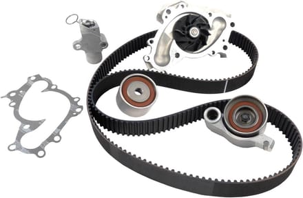 Distributieriem Set - Waterpomp Kit - Motoronderhoud - Complete Componenten - 3 Pond - Zwart
