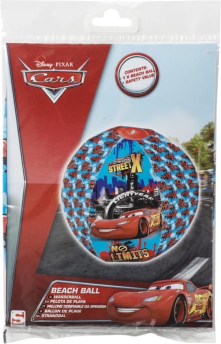 Cars Beach Ball in Bag