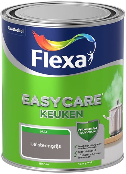Flexa - Easycare Keuken - Leisteengrijs - Mengverf - 1 L