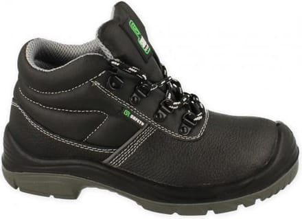 Verona High Green S3 Security | Zwart/groen | Maat: 36