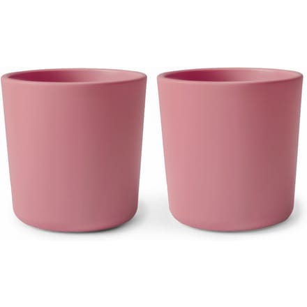 Mushie bekers dusty rose