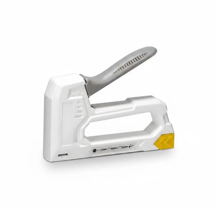DnA® Nietpistool - Tacker - Spijkerpistool - Handtacker - Wit - 22cm x 11cm x 3cm