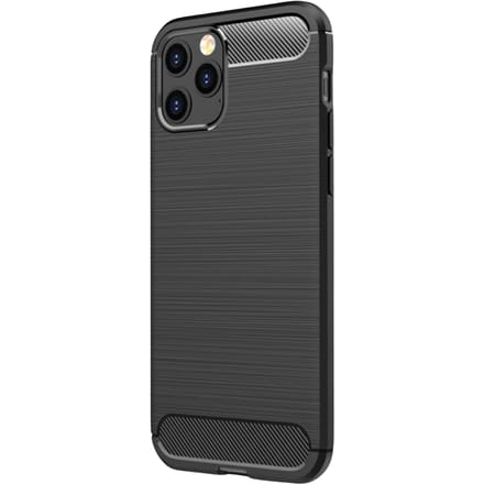 Mocaa iPhone 12 Pro Max Hoesje Schokbestendig Slank Zwart