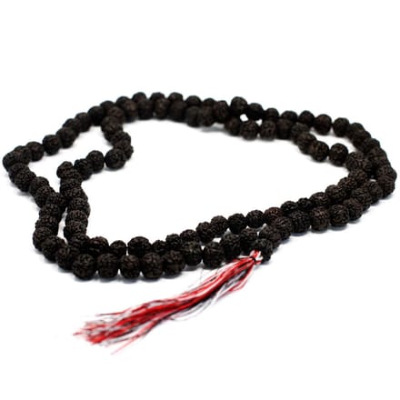108 Rudraksha Mala - Donker