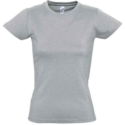 SOLS Dames/Dames Imperial T-shirt (Grijze Melange)