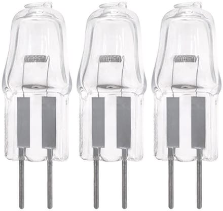 Modee 3 stuks G4 halogeenlampjes - 10W 12V - 101lm 3000K - Dimbaar