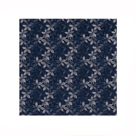 TRESANTI | EVANDER | Zijden pochet jasmijn | Navy