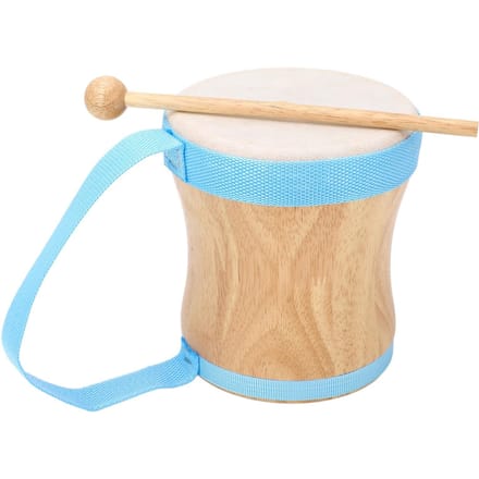 Handdrumstel Hout Schapenvacht Top Professioneel Percussie-instrument Drum met Stok Geel blauw