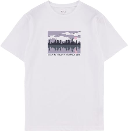 Makia Shoreline T-shirt Met Korte Mouwen Wit M Man