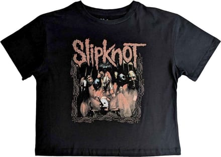 Slipknot - Band Frame Crop top - XL - Zwart