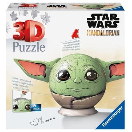 Ravensburger Mandalorian Grogu met oren - 3D Puzzel