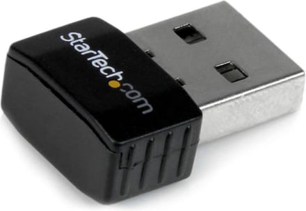 StarTech.com USB300WN2X2C USB 2.0 300 Mbps Mini Wireless N Network Adapter - 802.11n 2T2R WiFi Adapter
