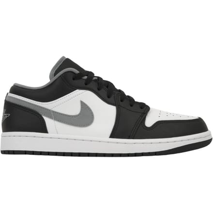 Air Jordan 1 Low Zwart Medium Grijs Unisex Sneakers Wit 553558-040 43 gray