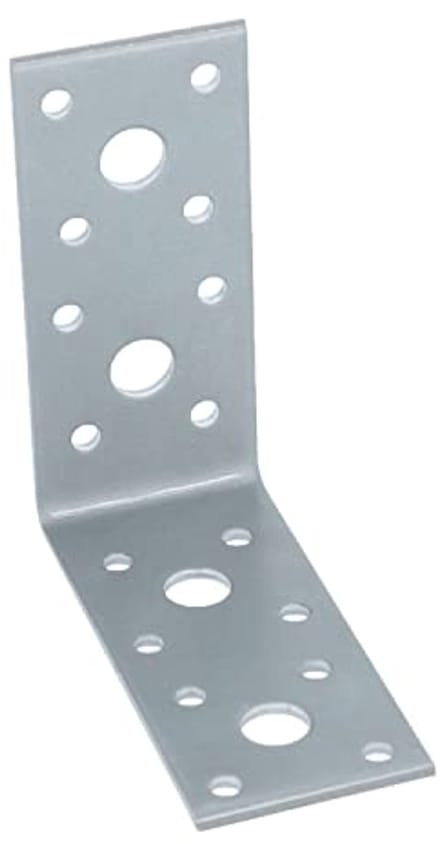 Hoekverbinder 90 x 90 x 40 mm verzinkt - 25 stuks