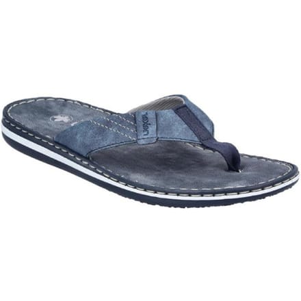 Rieker Morelia Slippers blauw Imitatieleer - Maat 43