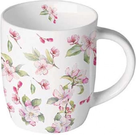 Ambiente Mok 0.2L Spring blossom white