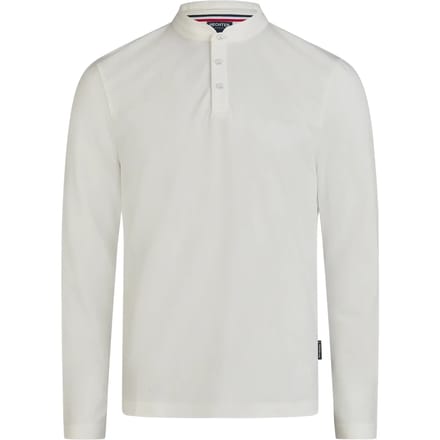 Pique polo met lange mouwen Hechter