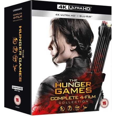 Hunger Games Complete (4K Ultra HD- Blu-Ray ) geen NL ondertiteling!