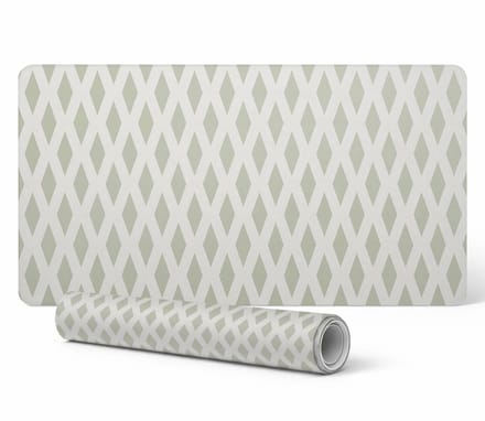 Designer laptop beschermmat met diamant retro patroon 120x60 cm