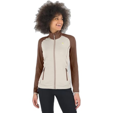 Fleece met volledige rits voor dames Karpos Ambrizzola