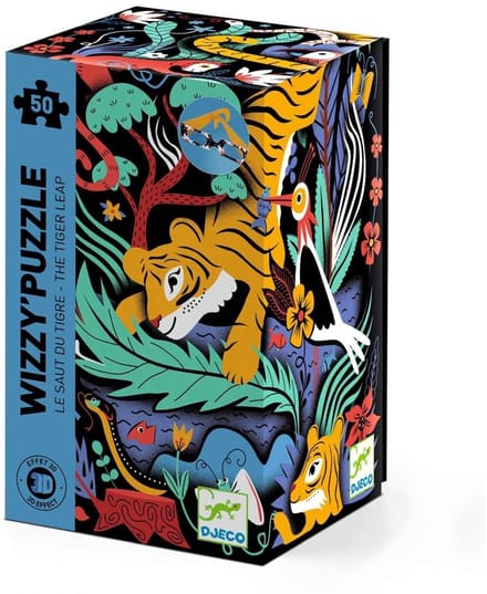 Djeco wizzy puzzles The Tiger Leap