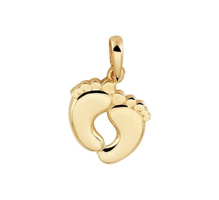 Geelgouden Hanger voetjes 4023365
