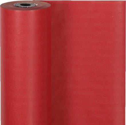 Cadeaupapier, B: 50 cm, 60 gr, rood, 100 m/ 1 rol