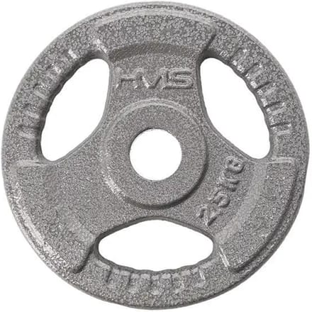 HMS Hammertone Serie - Halterschijven - 2.5 kg - Drie Handgrepen - Hammertone Afwerking