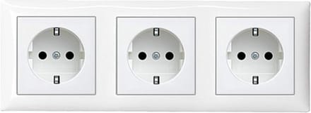 Busch-Jaeger Inbouw Wandcontactdoos Set3