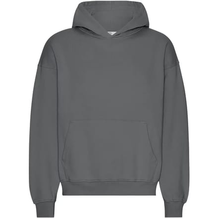Oversized sweatshirt met capuchon Colorful Standard Organic Lava Grey