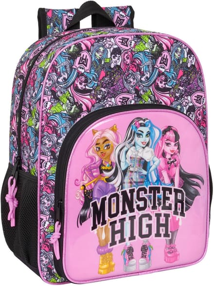 Schoolrugzak Monster High Drama Multicolour 33 x 42 x 14 cm