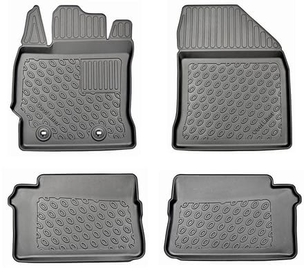 Rubbermatten Toyota Auris (past ook in Hybrid) 2013-2019 - 3D Schaalmatten