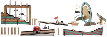 Muziek Domino - Valketting Set - Creatief Spelen - 52 Delen - Niet van toepassing - Multicolor